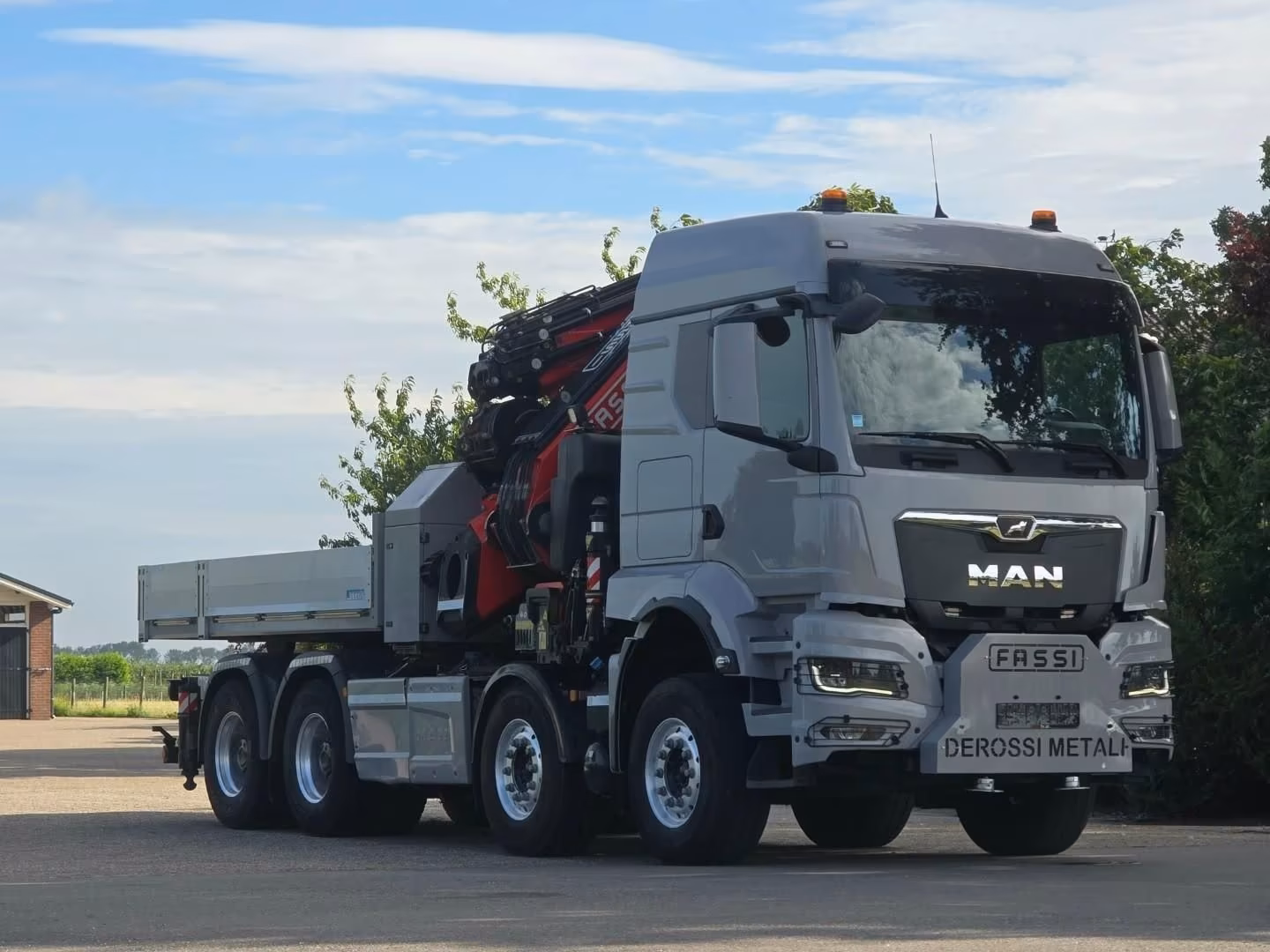 MAN TGS 37/510 8x4 FASSI 115tm KRAN/ FYJIB/WINDE/ TR
