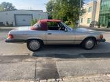 Mercedes-Benz SL 560 rauchsilbermet /Leder Burgund  - Mercedes-Benz SL 560: Cabrio