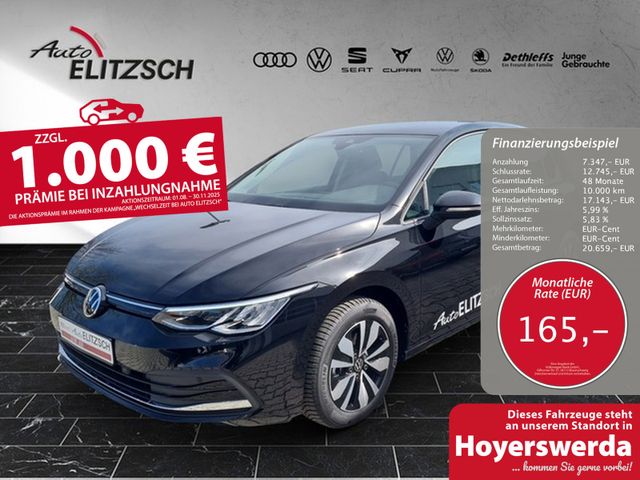 Volkswagen Golf VIII 1.0 TSI Move LED RFK AppCon Climatroni