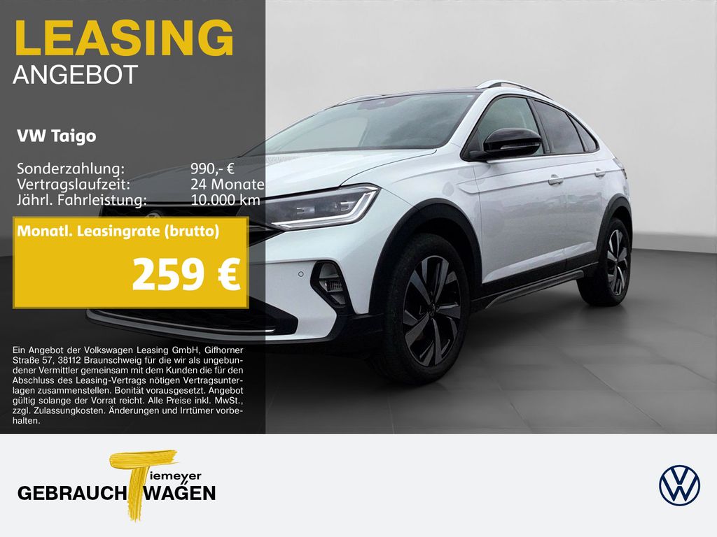 Taigo 1.0 TSI DSG STYLE LM17 NAVI KAMERA BEATS