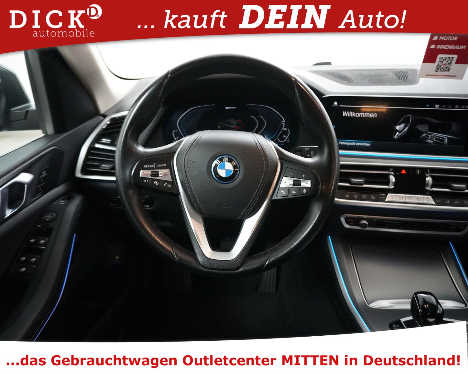 Fahrzeugabbildung BMW X5 xDr 45e Sport LEDER+MEMO+KAM+AHK+ACC+PROF+19"