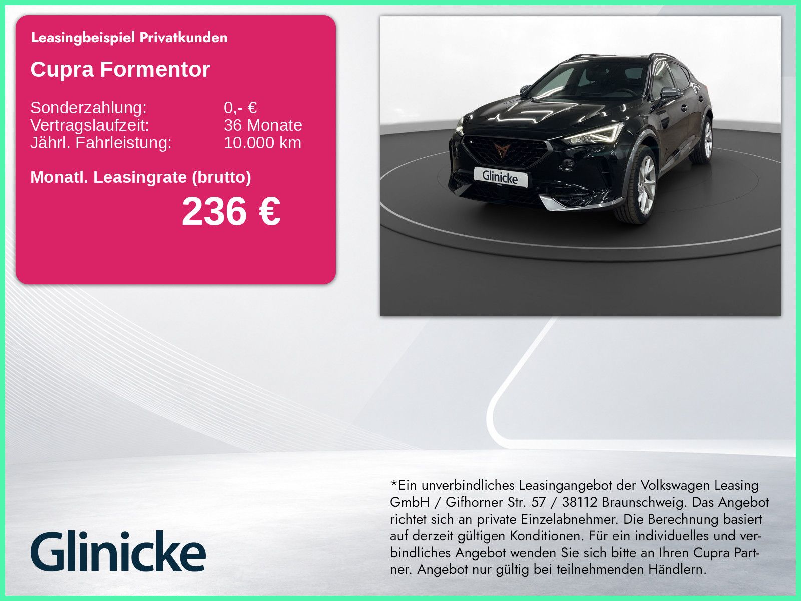 Cupra Formentor 2.0 TDI 4D Pano LED LM 18" Navi RFK AC