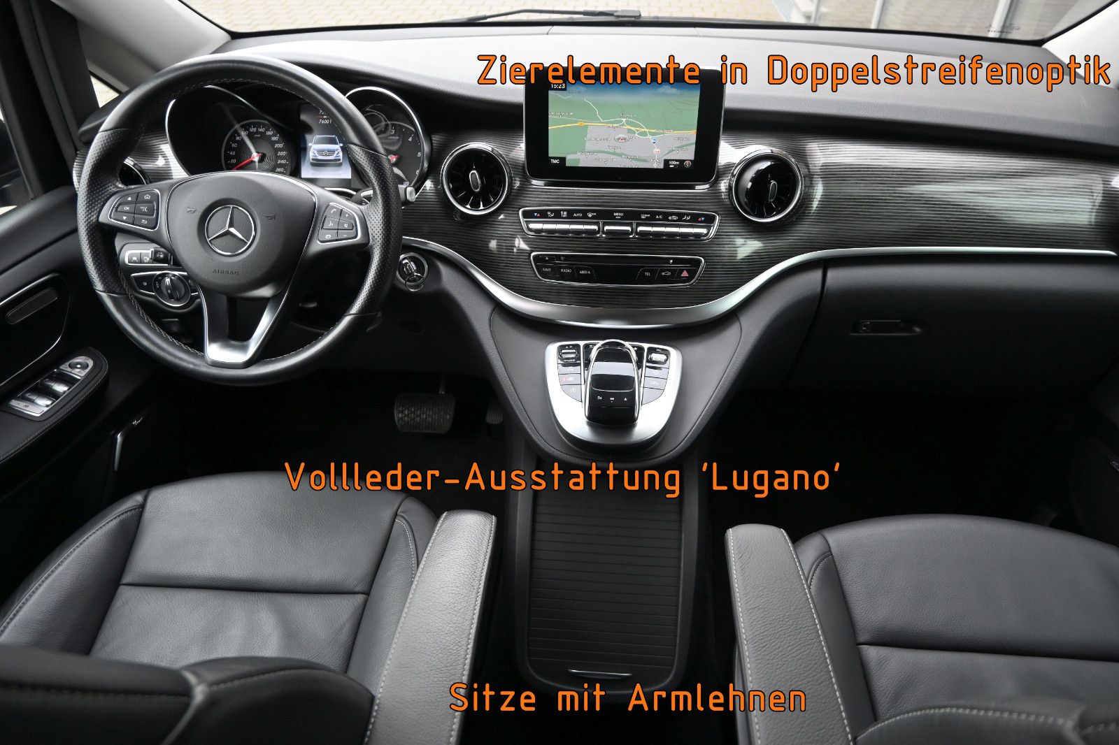 Fahrzeugabbildung Mercedes-Benz V 250 d Extralang 9G AV.SPORT-PAKET °ACC°AHK°19"