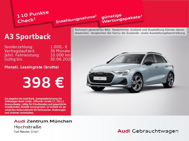 Audi A3 Sportback TFSI S tronic Advanced ACC/Virtual/