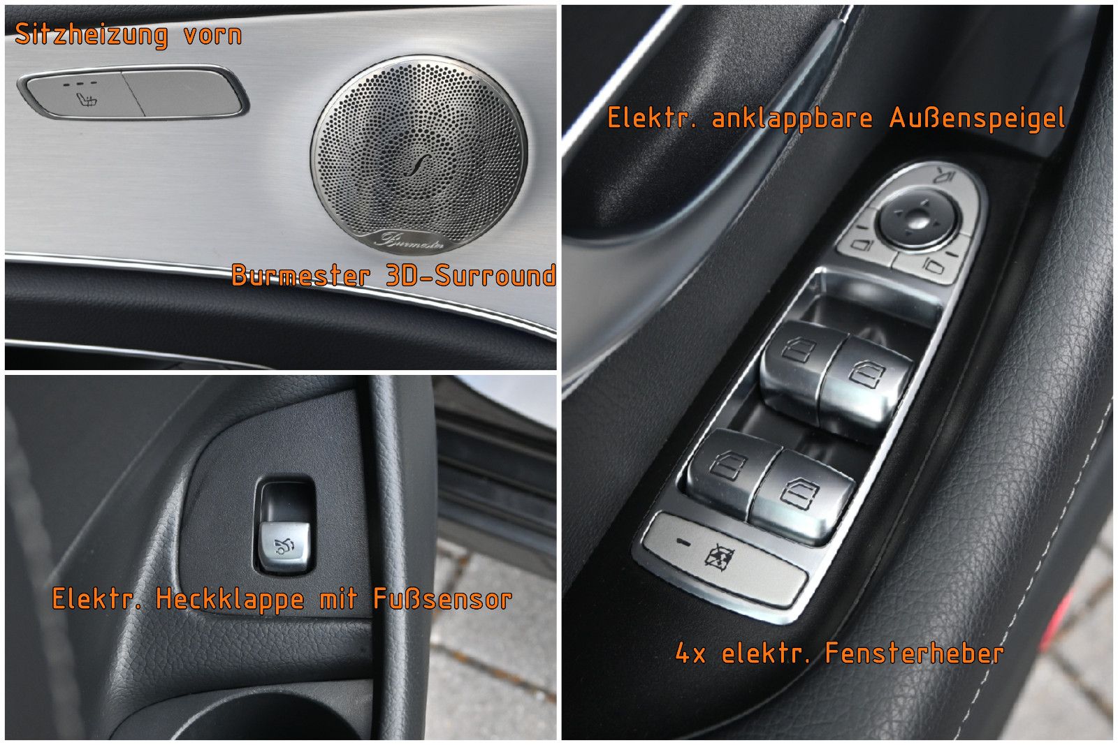Fahrzeugabbildung Mercedes-Benz E 200 4Mat. T NIGHT °ACC°AHK°BURM°HUD°STANDHEIZ°