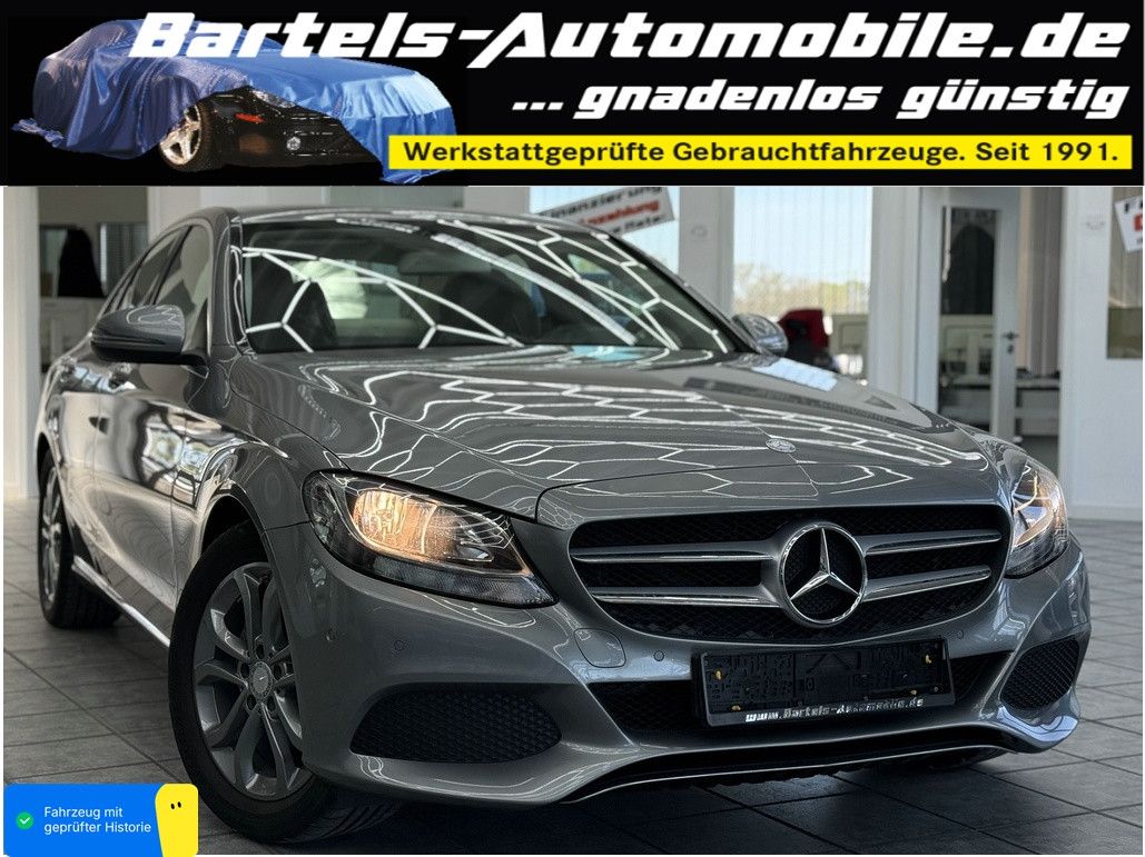 MERCEDES-BENZ C 180 CGI Avantgarde, 2.Hd., Leder, Navi, AHK
