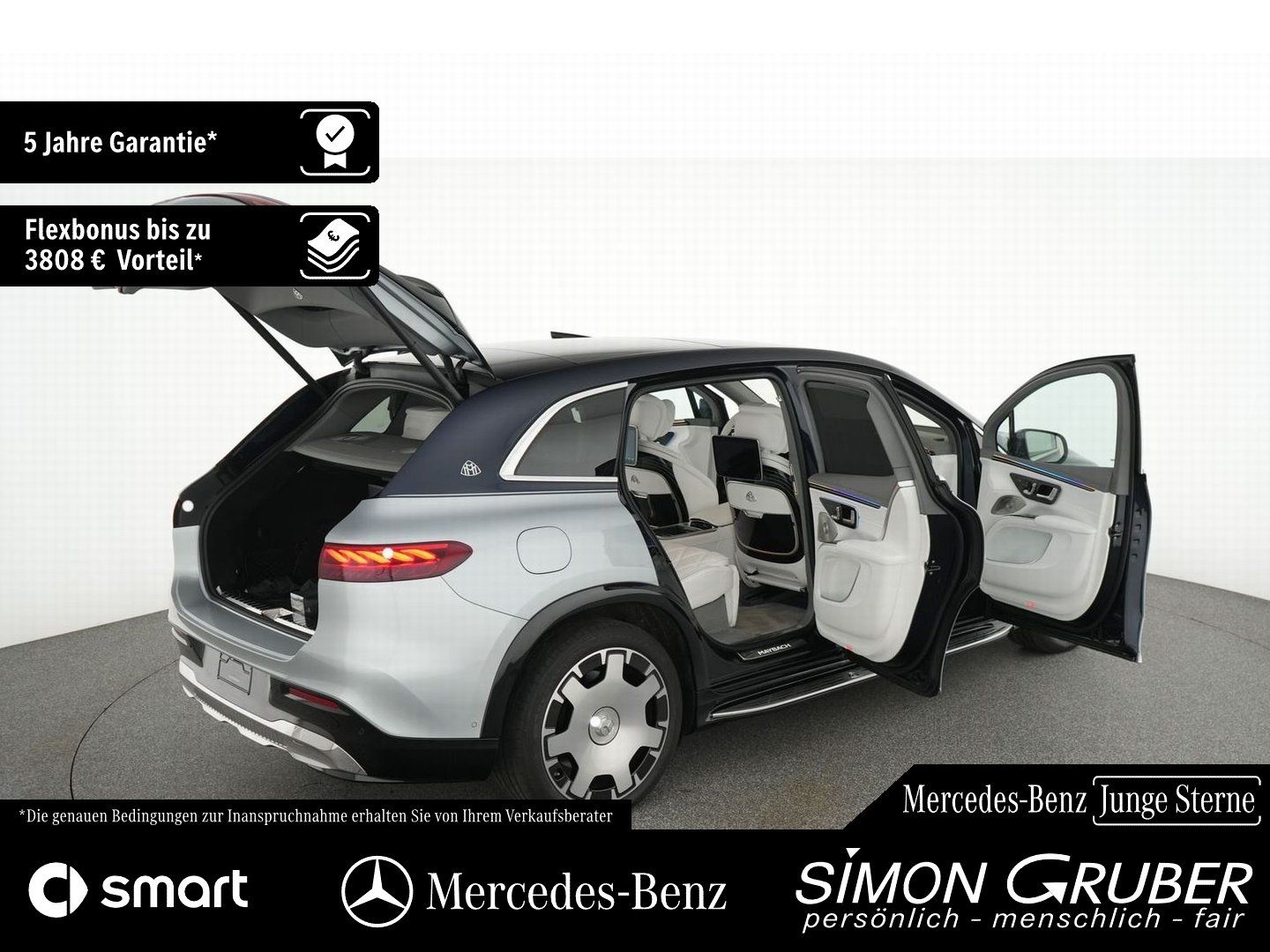 Fahrzeugabbildung Mercedes-Benz EQS 680 SUV Maybach First Class Executive Chauff