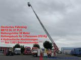 MAN 15.285 METZ Feuerwehr Drehleiter 39mRettungskorb - Offers