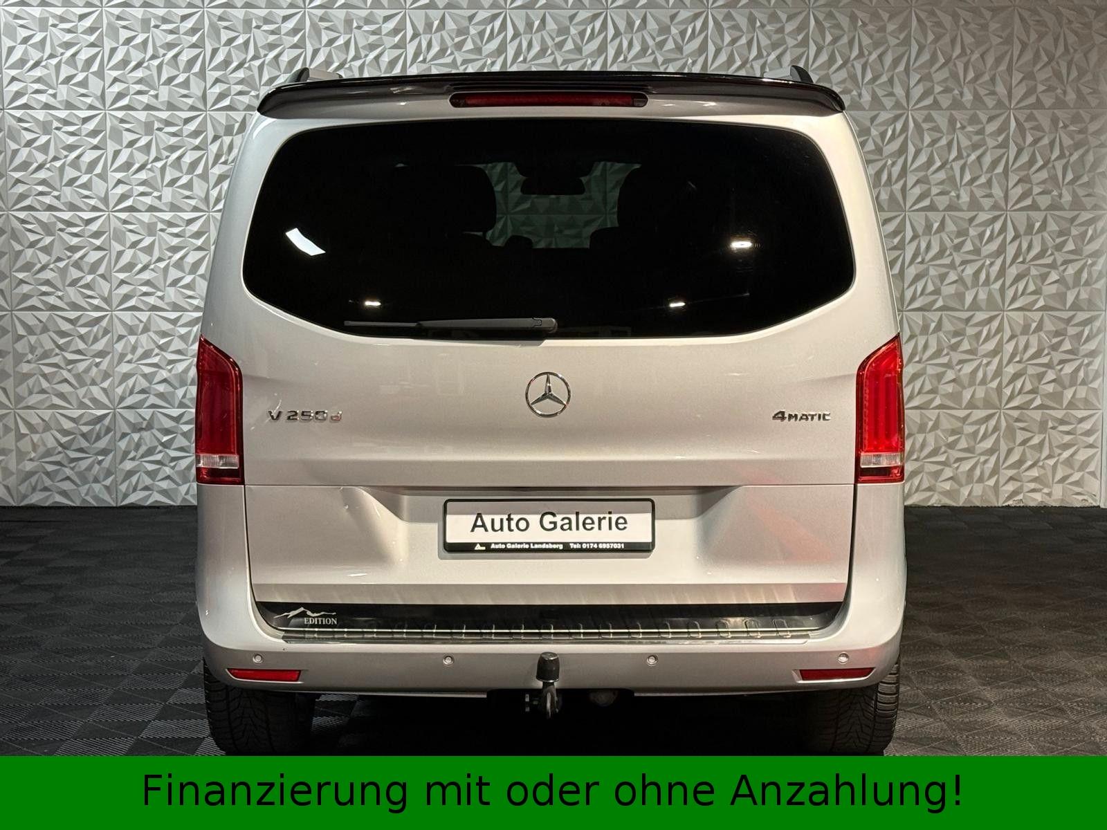 Mercedes-Benz V250d 4MATIC*EDITON*LED*AHK*KAM.*6 Sitze*19 Zoll