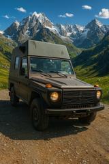 Mercedes-Benz G 230 Steyr PUCH Hochdach Oldtimer - Mercedes-Benz G 230 mit Benzin-Antrieb