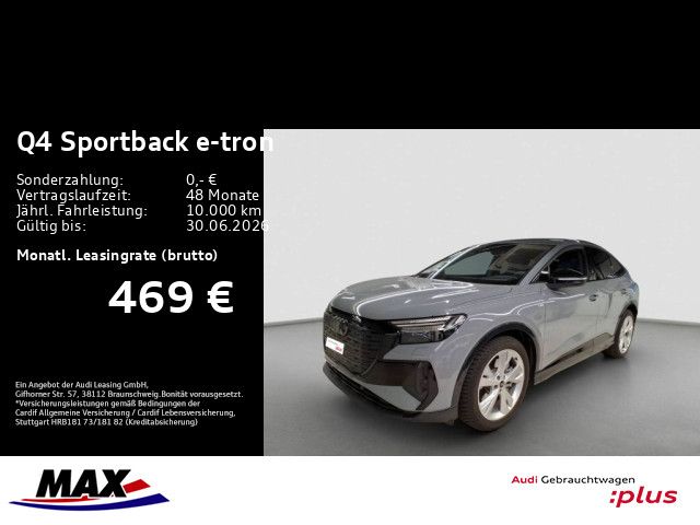 Q4 Sportback e-tron 45 S LINE MATRIX+KAM+AUG-HUD