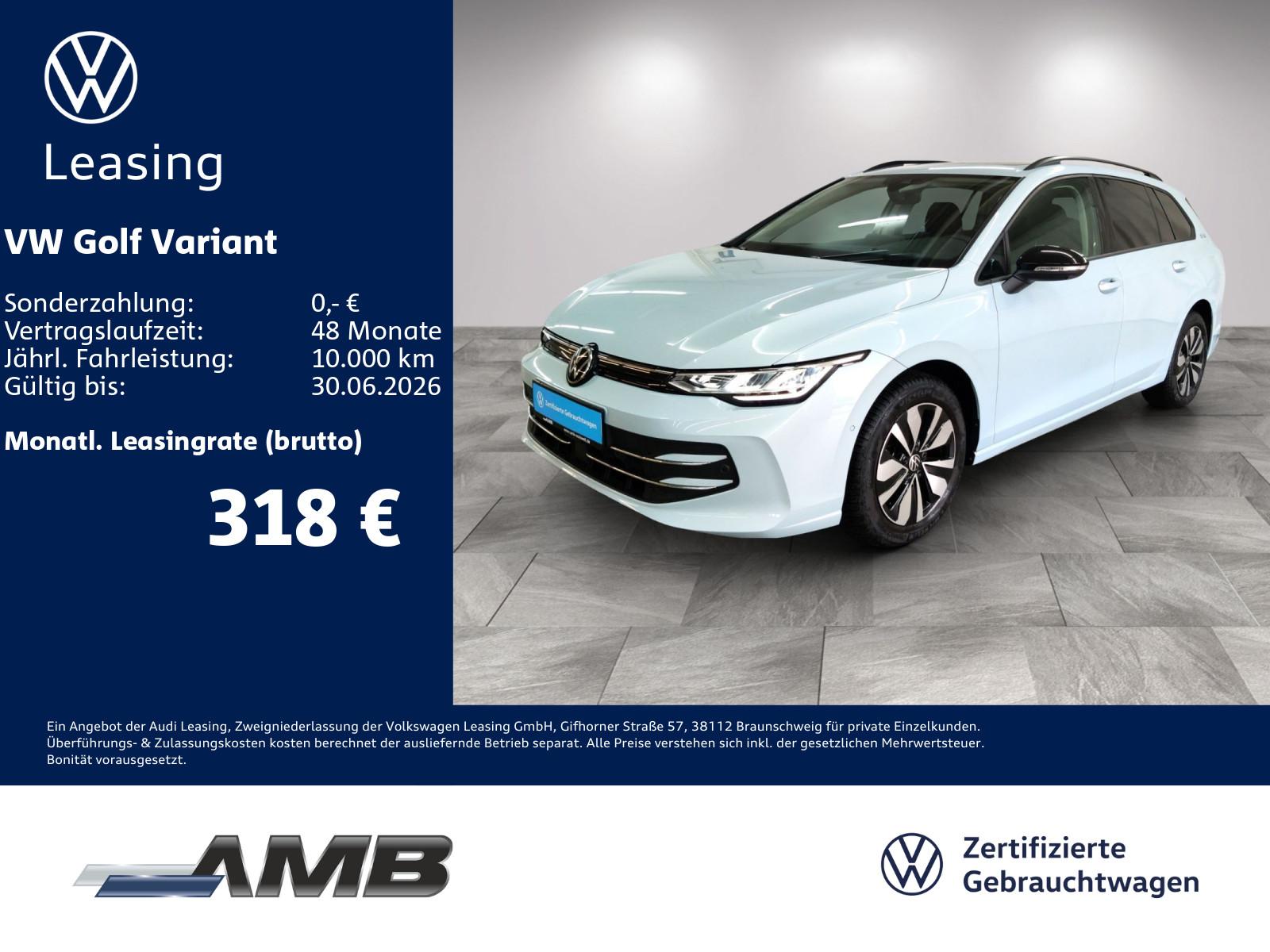 Volkswagen Golf Variant Goal 1.5 TSI Pano/Standhzg/01.30Gar
