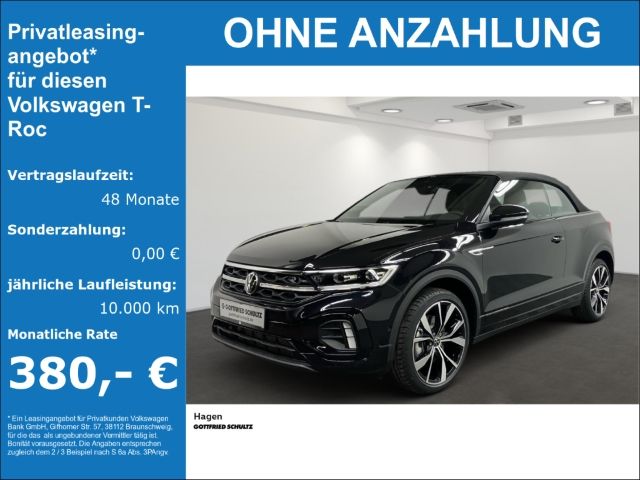 Volkswagen T-Roc Cabriolet R-Line 1.5 TSI DSG Black StyleMa