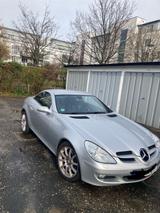 Mercedes-Benz SLK 200 KOMPRESSOR R171 silber cabrio roadster  - Mercedes-Benz SLK 200 in Dresden