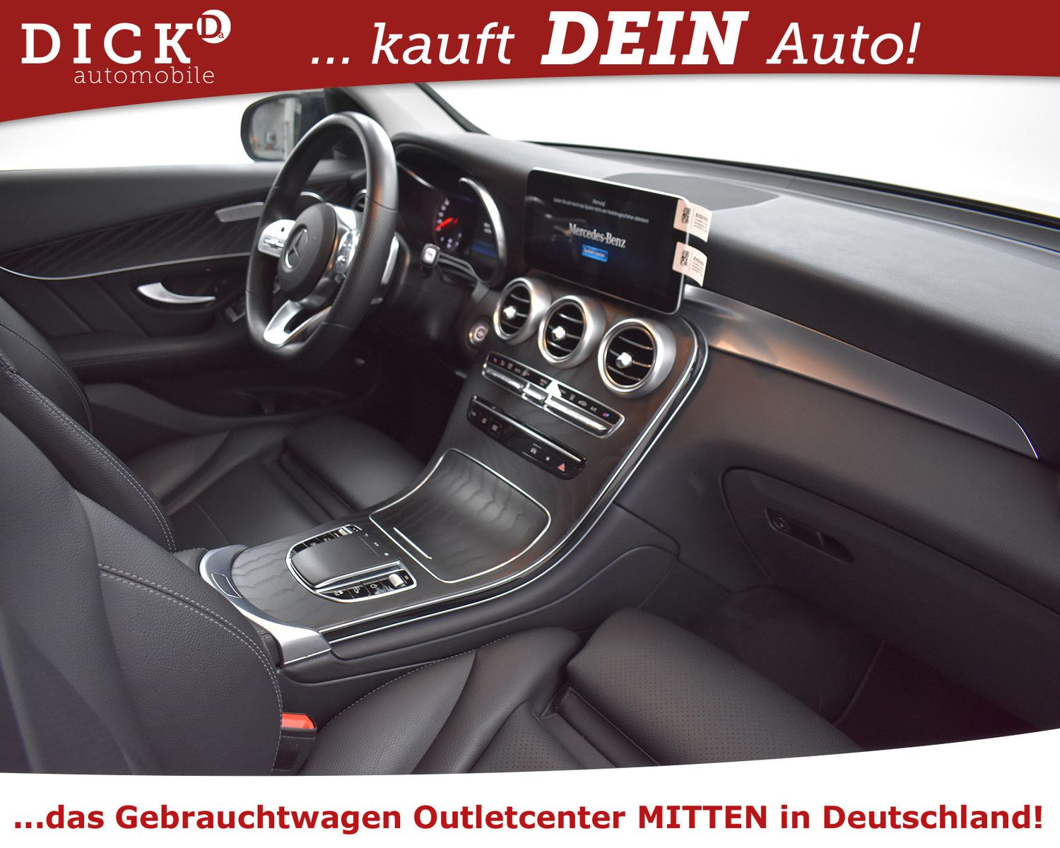 MERCEDES-BENZ GLC 300de 4M 2X AMG Line NIGHT+LED+STDHZ+KAM+AHK - Image 15