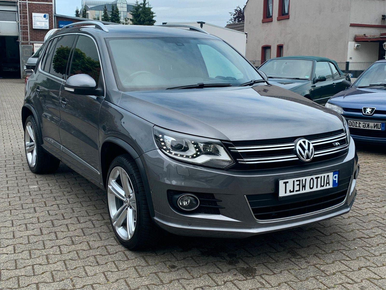 VOLKSWAGEN TIGUAN 2.0 TDI 140ch DSG 4MOTION R-LINE - TOIT PANORAMIQUE - ATTELAGE - XÉNON - SIÈGES CHAUFFANTS