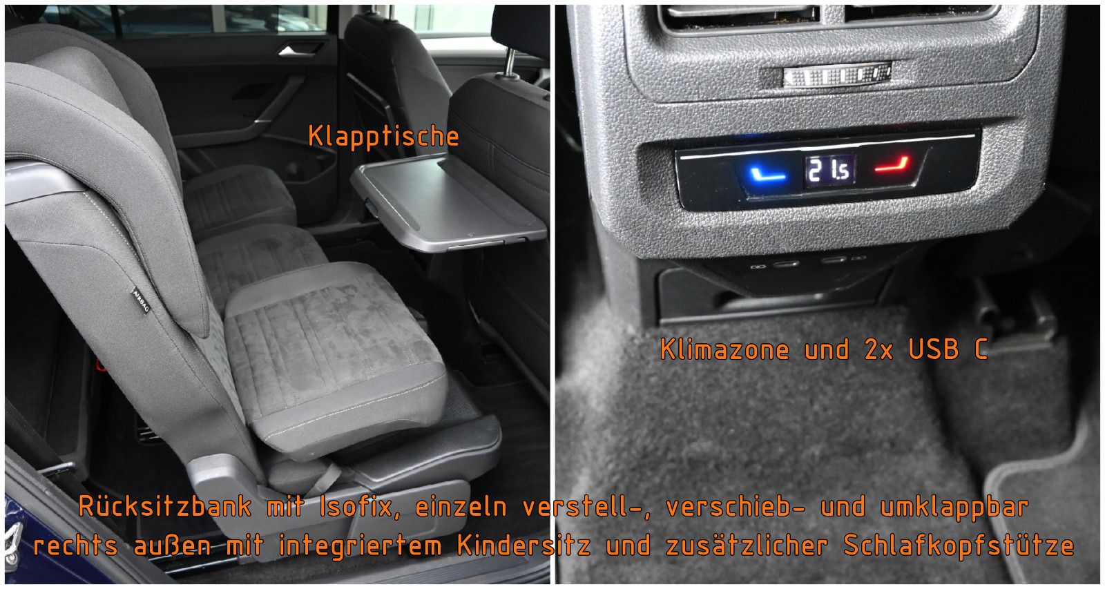 Fahrzeugabbildung Volkswagen Touran 1.5 TSI DSG °ACC°AHK°DYNAUD.°ERGO°STANDHZ