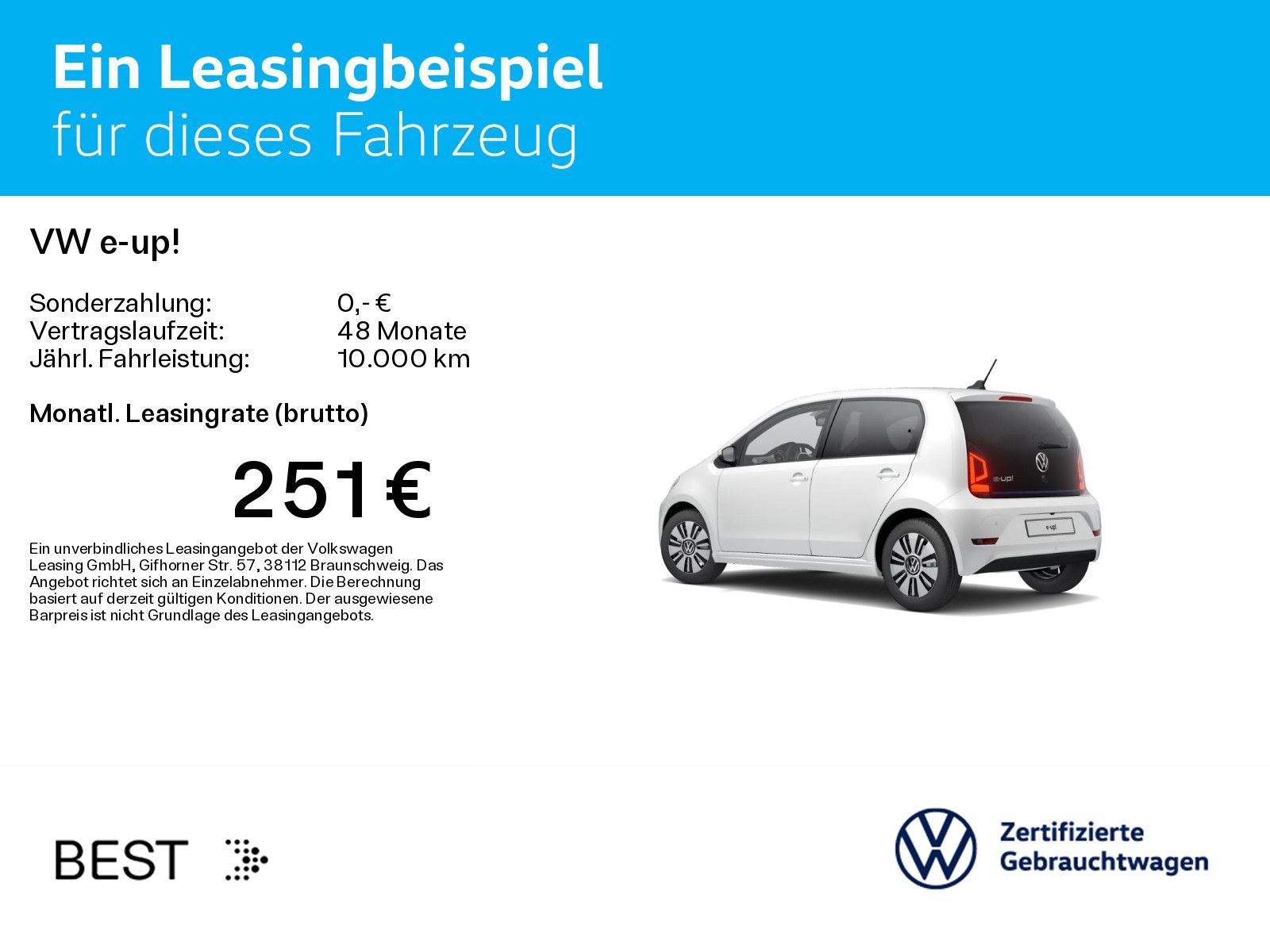 Volkswagen e-up! move up! STYLE*KAMERA*PDC*SHZ*NAVI*KLIMA imagem 3