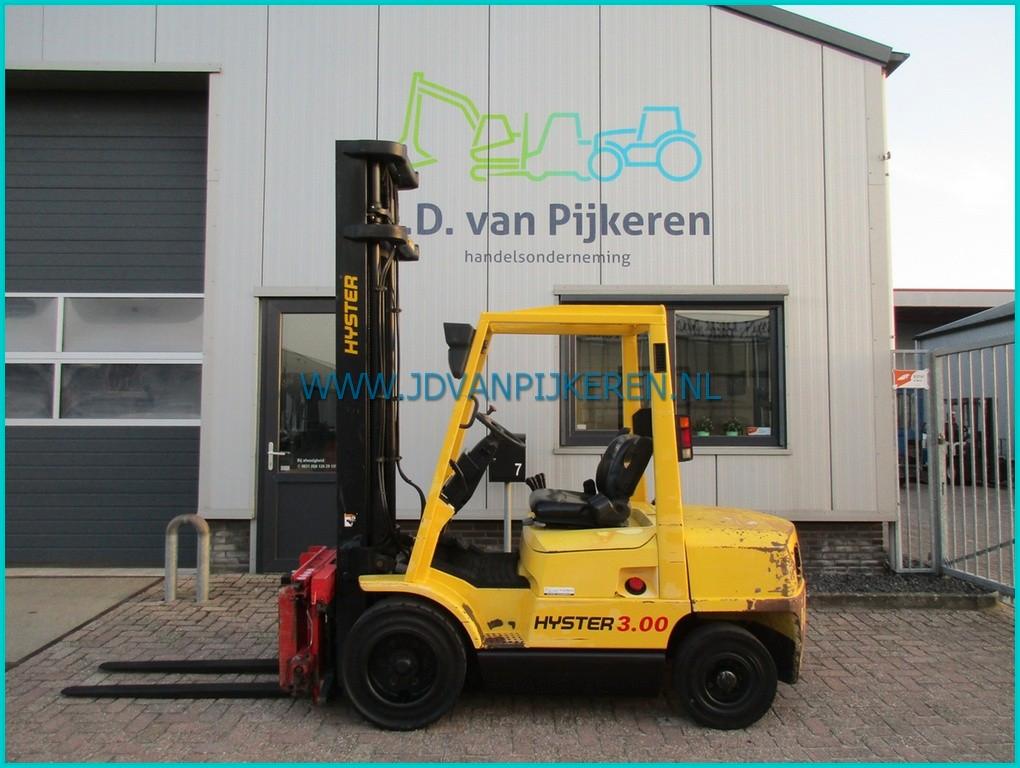 Hyster H3.00XM Perkins diesel sideshift+forkpositioner