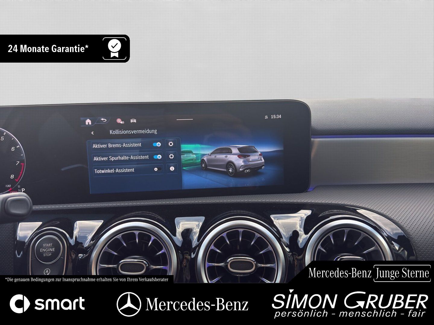 Fahrzeugabbildung Mercedes-Benz A 45 S 4M AMG Night Pano Burm HUD MBeam 360 Memo