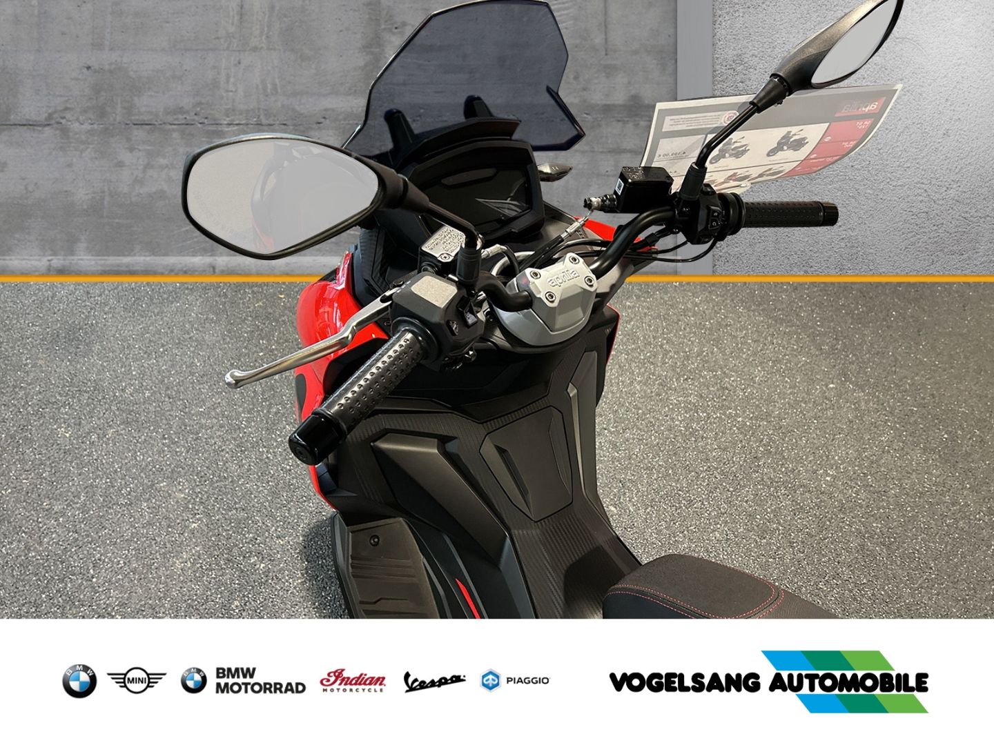 Fahrzeugabbildung Aprilia SR 125 SR-GT Sport, I-Get, Modell 2025, Voll-LED