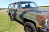Chevrolet Blazer K5 M1009 ex Army, V8 6.2 ... - Chevrolet Blazer: Pickup