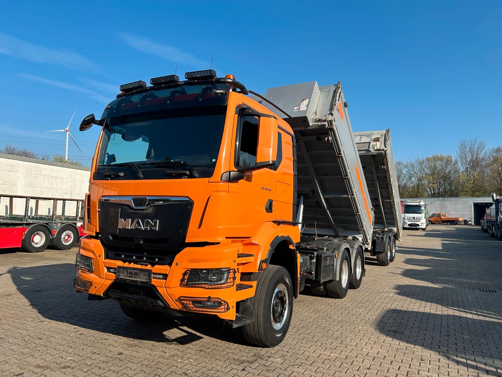 MAN 26.510 3Skipper + 3Skipper-Anhänger kompl.ZUG