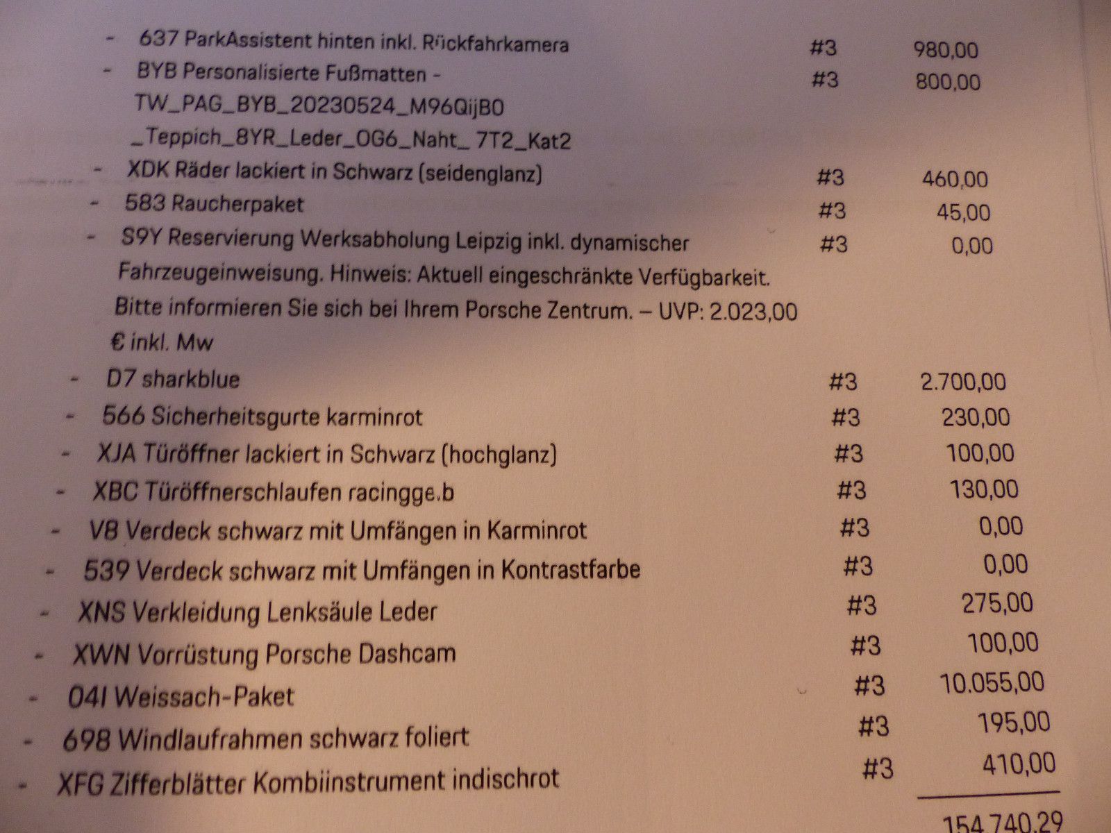 Fahrzeugabbildung Porsche 718 Boxster Spyder RS