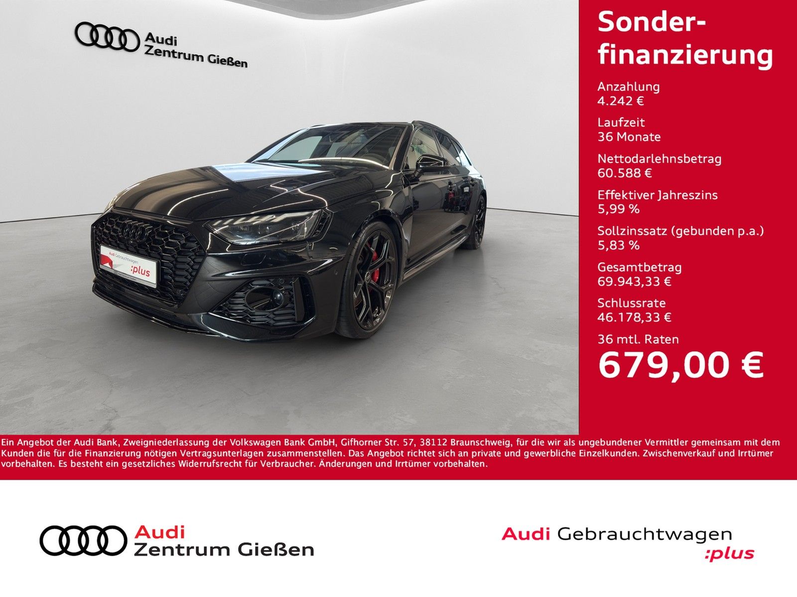 Audi RS 4 Avant 2.9 TFSI quattro competition AHK B&O foto 2