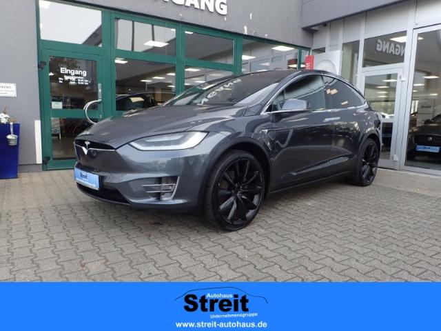 Tesla Model X Dual Luftfederung AHK Navi Memory Sitze 