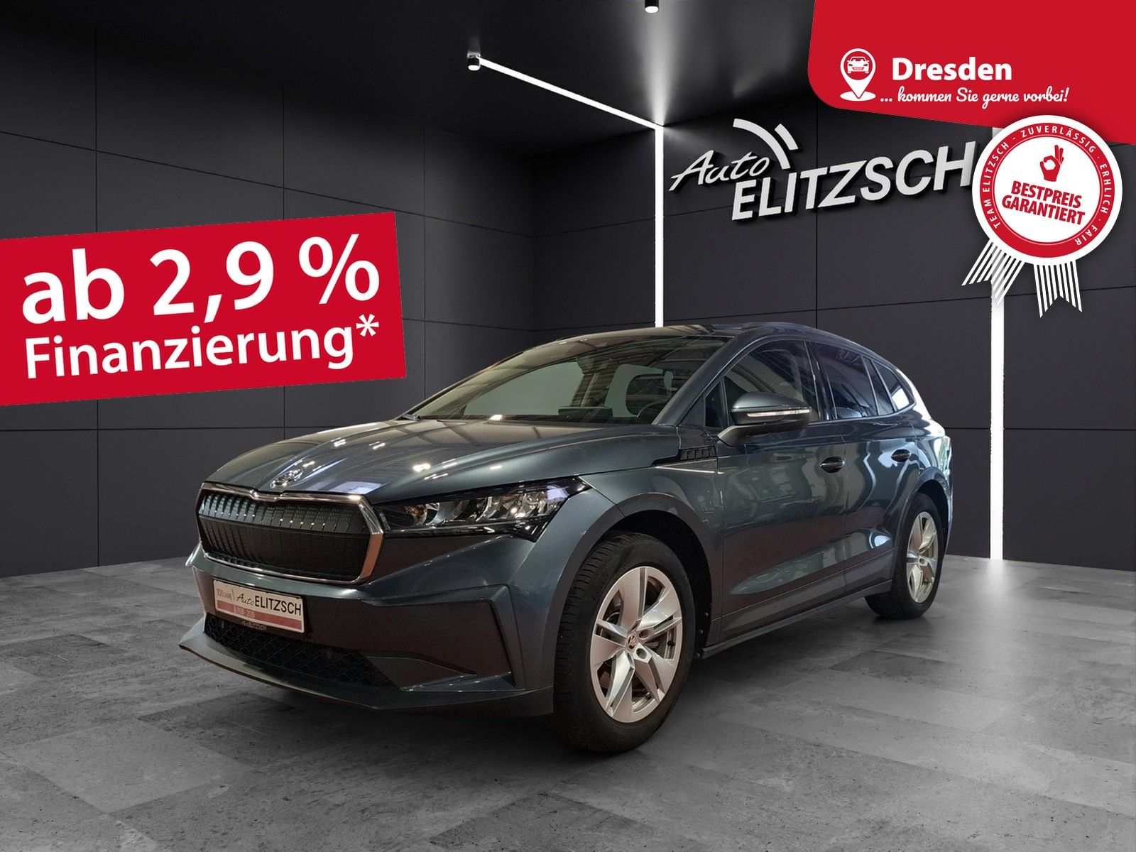 Fahrzeugabbildung SKODA Enyaq 60 Loft LED AHK Navi ACC PDC