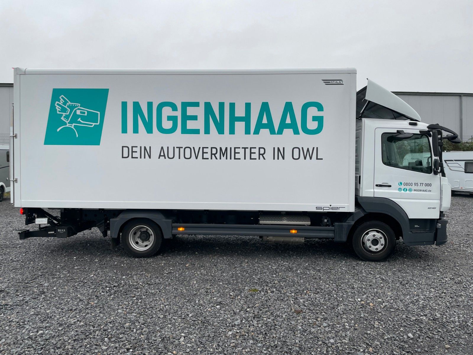 Fahrzeugabbildung Mercedes-Benz Atego 818 L Koffer LBW AHK Klima