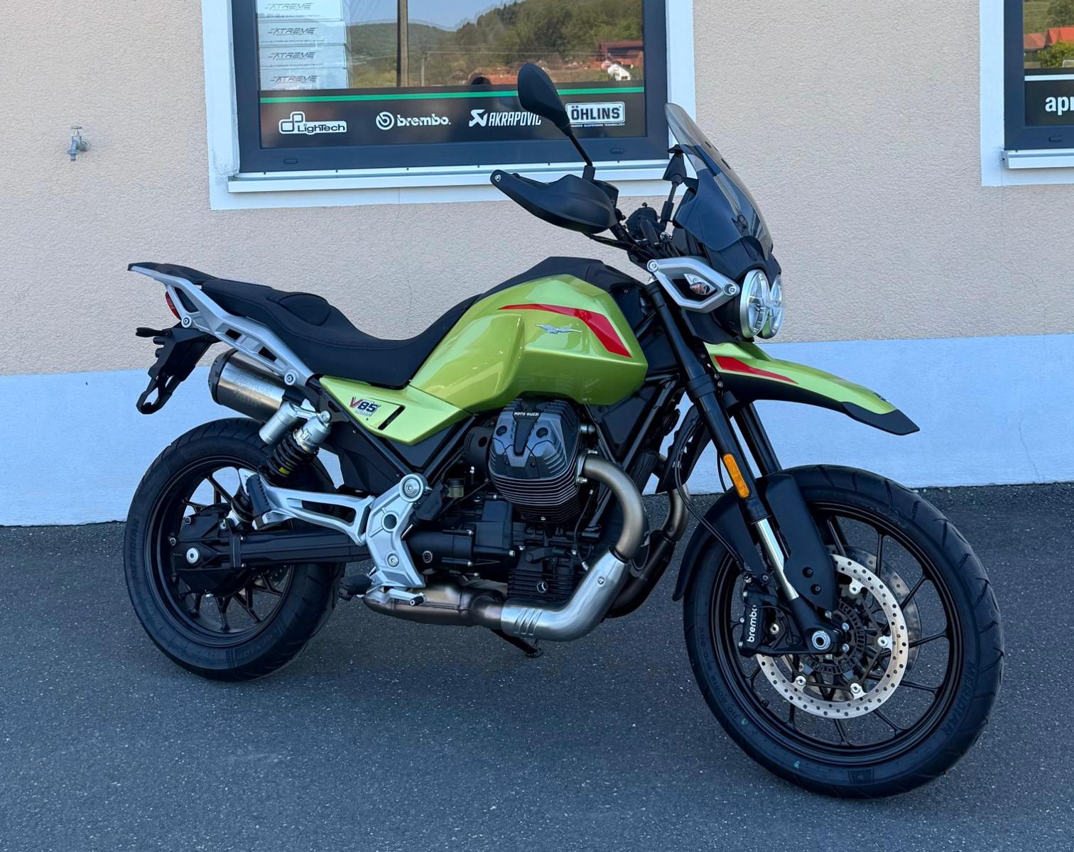 Moto Guzzi V85 E5+ Strada Grün Legano 0% Finanzierung!!!