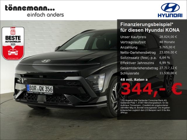 KONA T-GDI N-LINE DCT+NAVI+RÜCKFAHRKAMERA+BOSE S