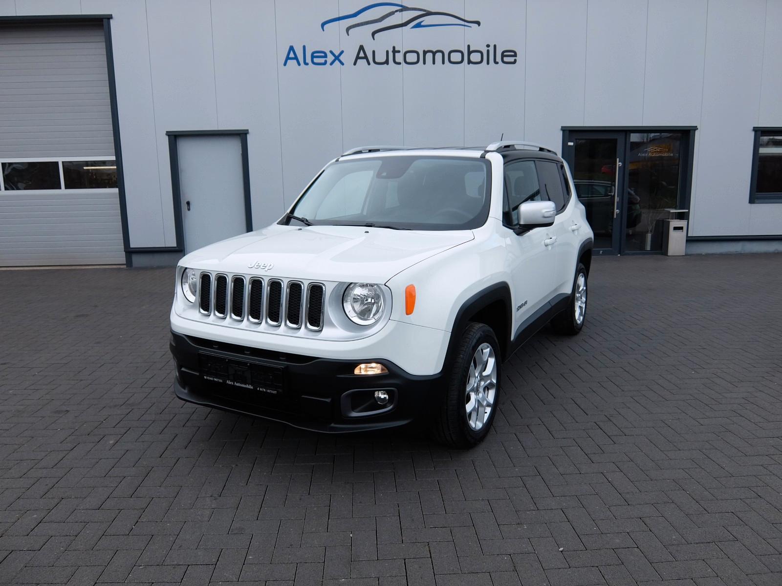 Jeep Renegade Limited 4WD 1.Hand Leder Navi AHK Euro6
