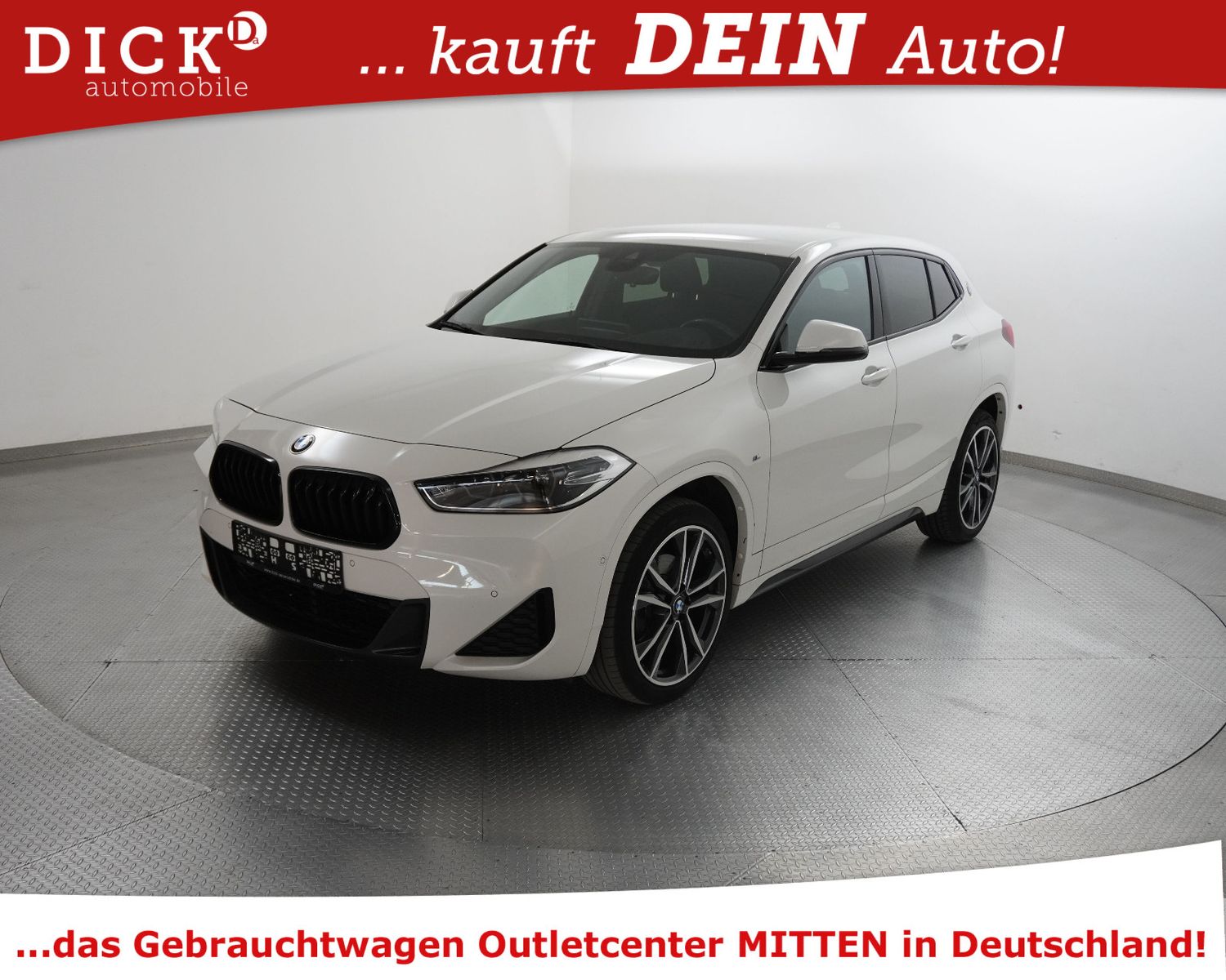 Fahrzeugabbildung BMW X2 sDr 18d Aut. M SPORT+SHADOW+HEAD+PROF+AHK+19"