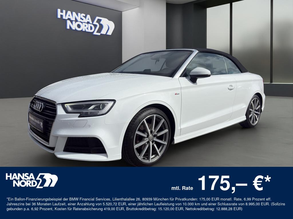 Audi A3 Cabriolet S-LINE SPORT PLUS LED NAVI PDC 18"