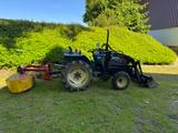 Iseki TU 1700 mit Frontlader/Mähwerk/Mulcher/Heugabel - Iseki Fronthydraulik