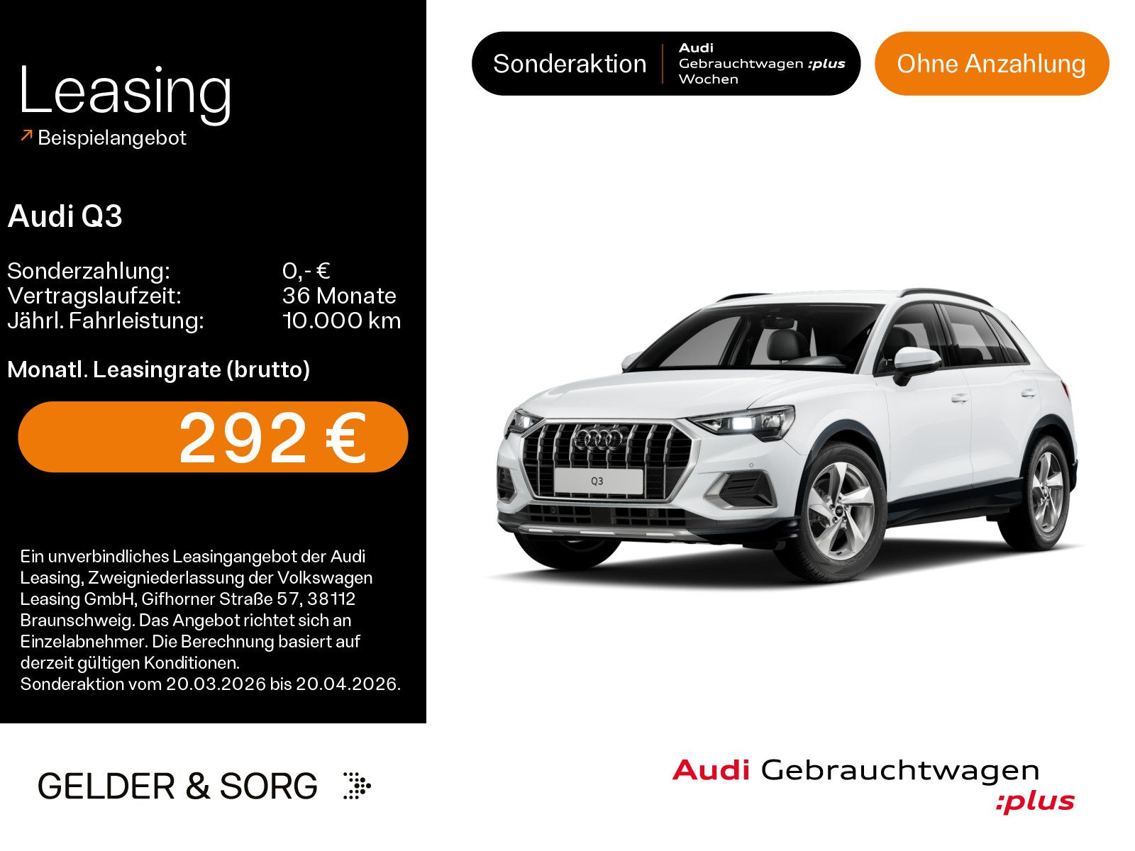 Audi Q3 SUV 35 TFSI advanced LED*RFK*ACC*Sound