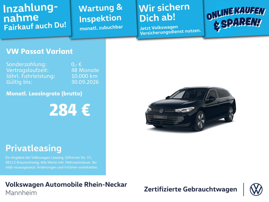 Passat Variant 1.5 eTSI DSG Business Navi AHK Ka