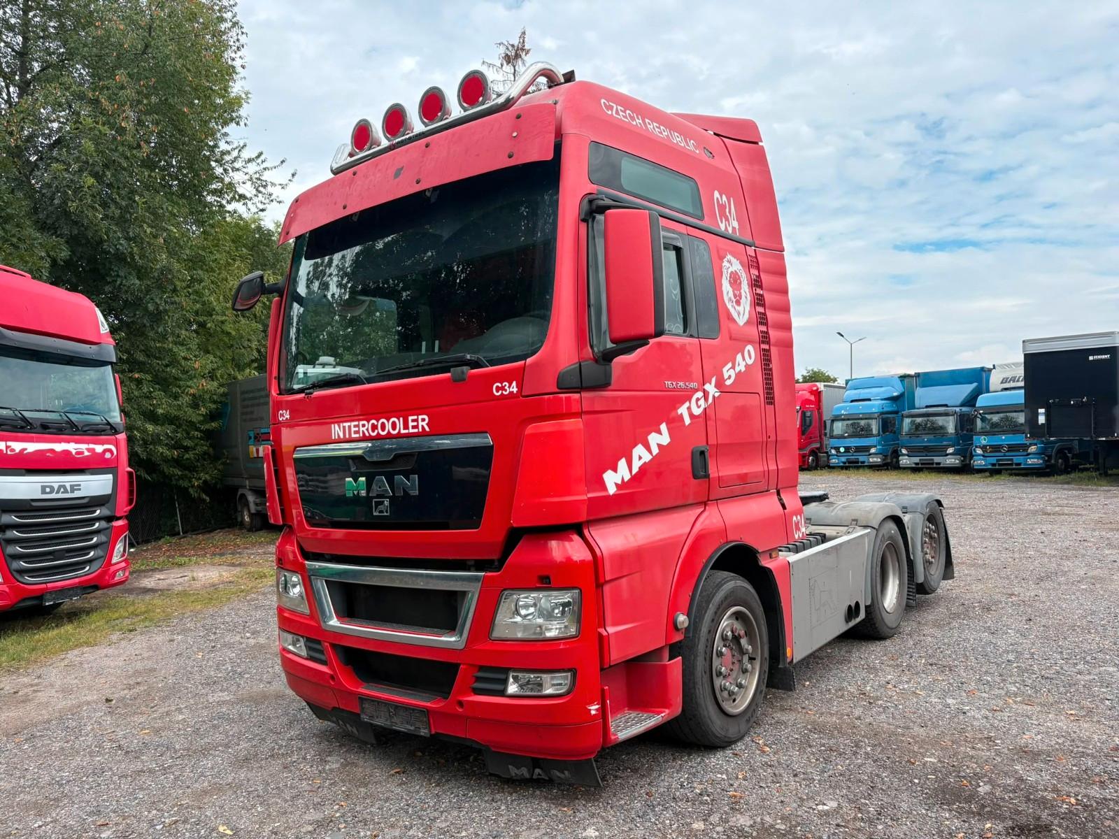 MAN TGX 25.540,6x2,MANUAL,E5