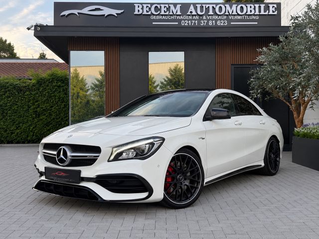 Mercedes-Benz CLA 45 AMG 4Matic · unfallfrei · Navi · Panorama · Garantie – Gebrauchtwagen bei Becem Automobile Leverkusen