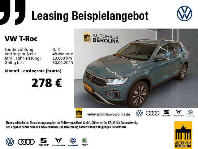 VW T-Roc 1.5 TSI Move DSG *NAV*R-CAM*Digi.C-Pro*