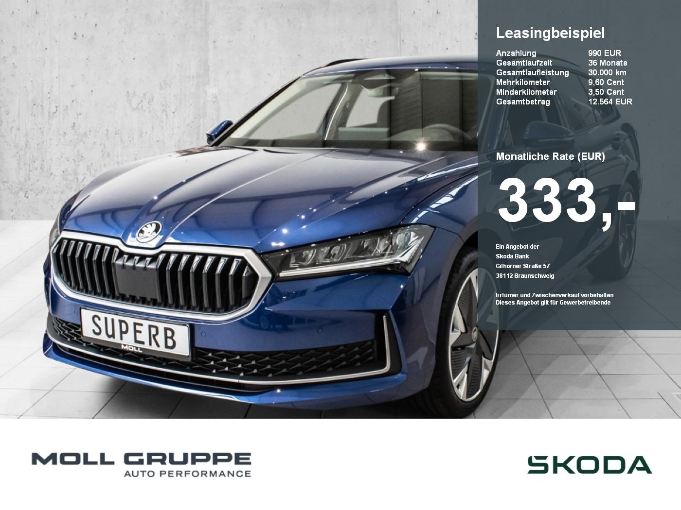 Skoda Superb Combi Selection 2.0 TDI DSG MATRIX ACC