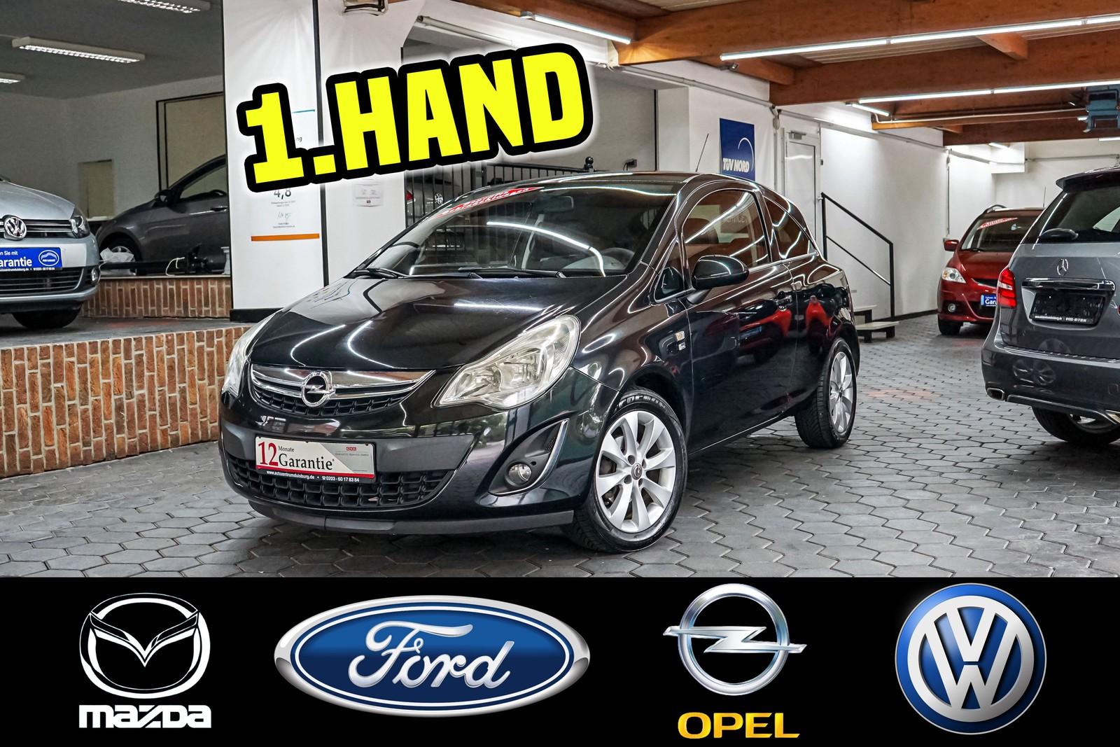 Opel Corsa D 1.Hand SHZ TÜV 08/27 Allwetterreifen