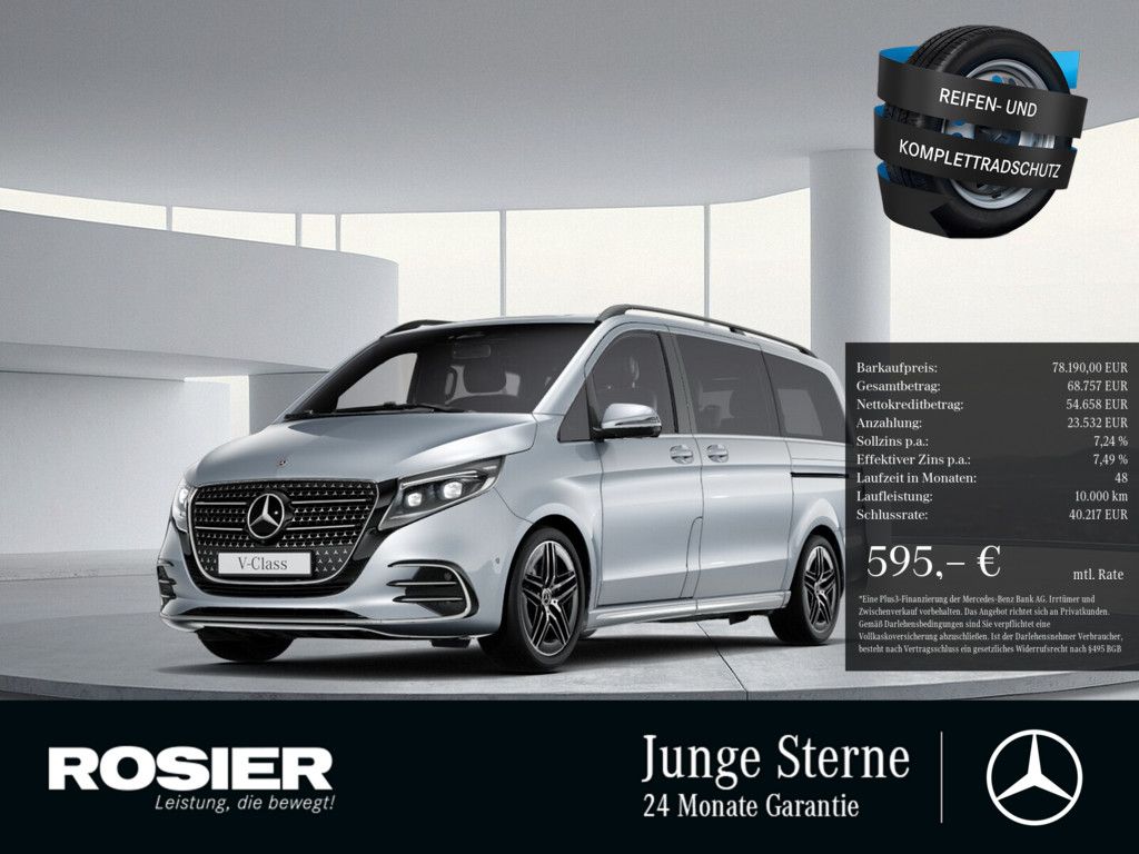 MERCEDES-BENZ V 300 d AVANTGARDE AMG Lang AHK 360° NAVI KAMERA