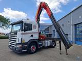 Scania 124G-420 / RETARDER / PALFINGER PK32080 / DOUBLE - Scania G 420