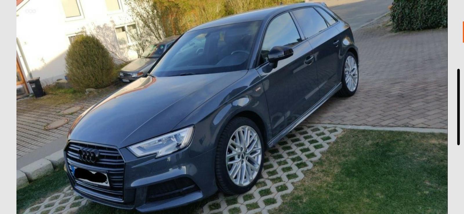 Audi A3 SPORTBACK 1.5TFSI SPORT*S-LINE EXT*BLACK*LM18