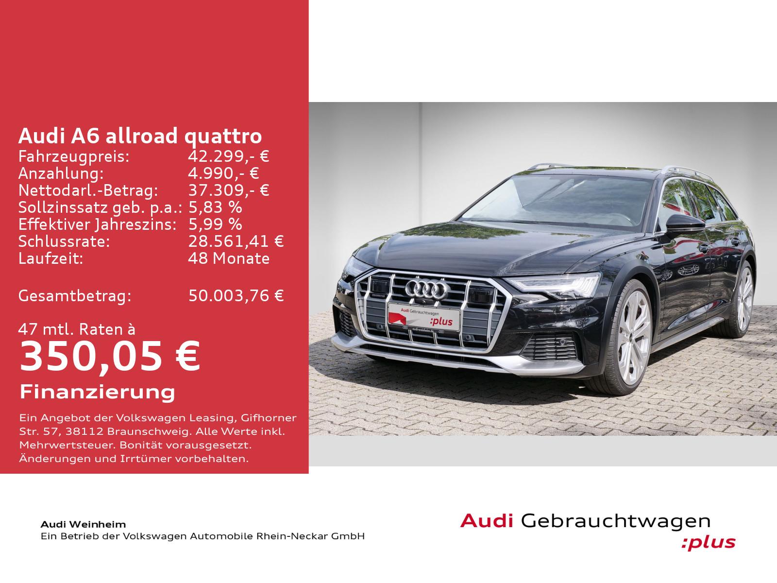 Audi A6 Allroad 50 TDI Tipr. Matrix Pano HuD Navi plu