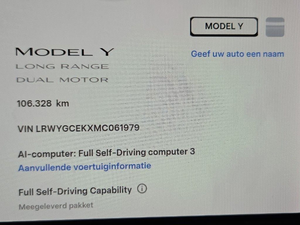Tesla Model Y Long-Range AWD 351pk 75 kWh [ FSD+19 INC imagem 2